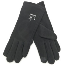 Луксозни дамски ръкавици в черно Calvin Klein
