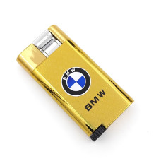 Запалка за подарък BMW – златиста ветроупорна запалка с джет пламък Запалка за подарък BMW – златиста ветроупорна запалка с джет пламък