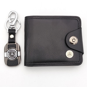 Мерцедес мъжко портмоне и ключодържател