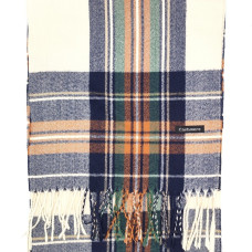 Мъжки шал кашмир-Луксозен на райета 