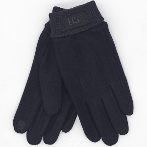 Елегантни мъжки ръкавици LGC Vogue в черно