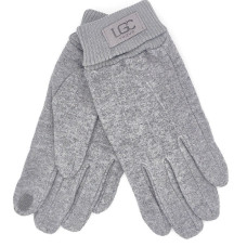 Мъжки зимни ръкавици в сиво с ластик – елегантен модел