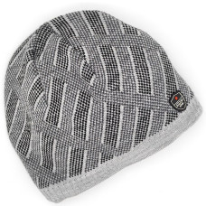 Мъжка зимна шапка в светлосив цвят с подплата Silver Star