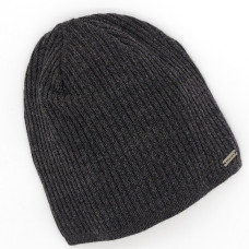 Мъжка зимна шапка в графитен сив цвят с поларена подплата | Българско производство