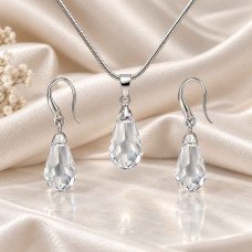 Колие и обеци с кристали SWAROVSKI комплект бижута Sparkle Ball Crystal Колие и обеци с кристали SWAROVSKI комплект бижута Sparkle Ball Crystal