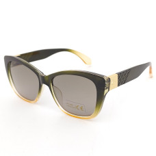 Дамски слънчеви очила котешко око Gradient – големи зелено-жълти с цветни стъкла и UV защита Дамски слънчеви очила котешко око Gradient – големи зелено-жълти с цветни стъкла и UV защита