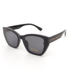 Дамски слънчеви очила котешко око Noir – големи черни очила с UV защита Дамски слънчеви очила котешко око Noir – големи черни очила с UV защита