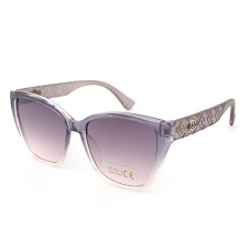 Дамски слънчеви очила котешко око Crystal Pink – прозрачни розови с цветни стъкла и UV защита Дамски слънчеви очила котешко око Crystal Pink – прозрачни розови с цветни стъкла и UV защита