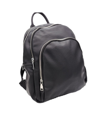 Дамска раница от еко кожа в черно