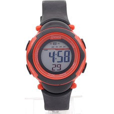 Електронен часовник с аларма в черно и червено за момче Електронен часовник с аларма в черно и червено за момче