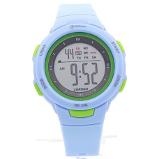 Детски часовник за момче електронен в светло синьо и зелено Детски часовник за момче електронен в светло синьо и зелено