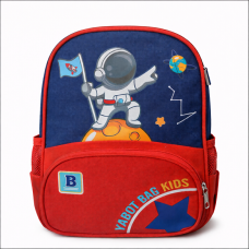 Детска раница за момче за градина с космонавт
