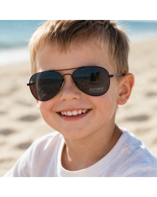 Детски слънчеви очила бъбрек с поляризация и тъмни стъкла