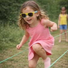 Детски слънчеви очила с поляризация UV 400 – жълта рамка