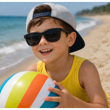 Детски слънчеви очила Polar Eagle с поляризация – черен модел