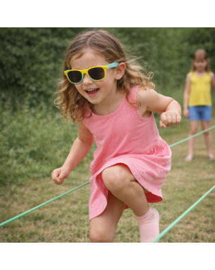 Детски слънчеви очила с поляризация UV 400 – жълта рамка Детски слънчеви очила с поляризация UV 400 – жълта рамка