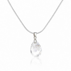 Колие Сваровски Crystal Shimmer с прозрачен кристал капка