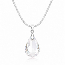 Колие Сваровски Crystal Shimmer с прозрачен кристал капка