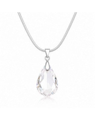 Колие Сваровски Crystal Shimmer с прозрачен кристал капка