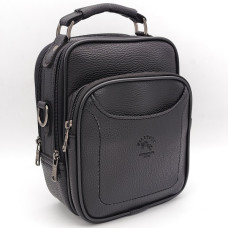 Мъжка чанта за през рамо Will Polo от еко кожа с две отделения