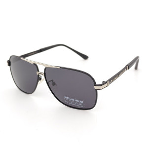 Мъжки слънчеви очила MITLUS Polar с Поляризация UV400 – черен и сребрист