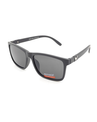 Мъжки слънчеви очила RENATO с UV400 защита – черен класически модел