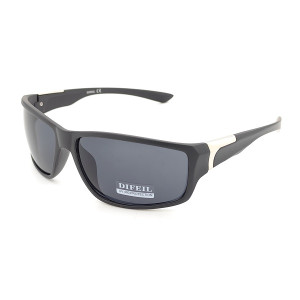 Мъжки слънчеви очила DIFEL – черни, UV защита