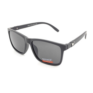 Мъжки слънчеви очила RENATO – черен класически модел с UV400 защита