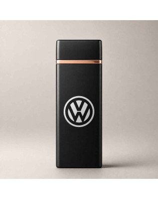 Луксозна черна електрическа запалка Volkswagen с USB зареждане