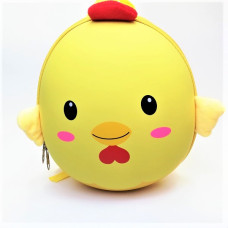 Детска раница пиленце – твърда 3D раница за ясла и градина Детска раница пиленце – твърда 3D раница за ясла и градина