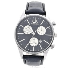Марков мъжки часовник в черно Calvin Klein