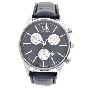 Марков мъжки часовник в черно Calvin Klein
