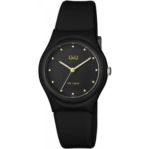 Дамски аналогов часовник черен Q&Q-VQ86J048Y