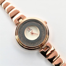 Дамски часовник реплика метален-розово злато