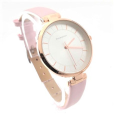 Евтин дамски часовник в розово