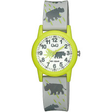 Детски часовник с носорог Q&Q - V22A-017VY