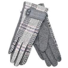 Дамски зимни ръкавици в сиво