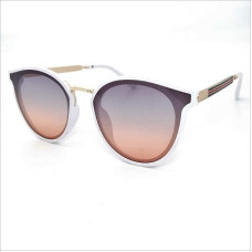 Маркови дамски слънчеви очила бели с UV защита