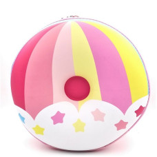 Детска раница поничка с дъга – розова 3D раница за момиче Детска раница поничка с дъга – розова 3D раница за момиче