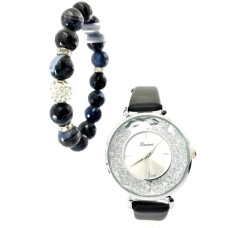 Дамски подаръчен комплект часовник и гривна