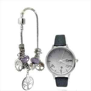 Дамски часовник с гривна комплект Дамски часовник с гривна комплект