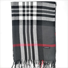 Дамски шал кашмирен сиво Burberry