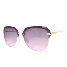 Дамски слънчеви очила бели UV защита