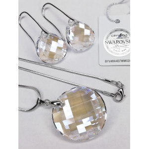 КОМПЛЕКТ SWAROVSKI-КРИСТАЛИ-КРЪГ-Moonlight-Twist